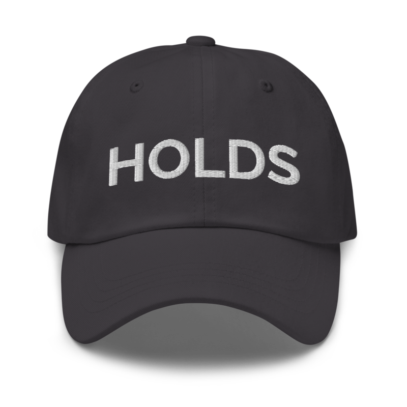 Holds Hat - Dark Grey