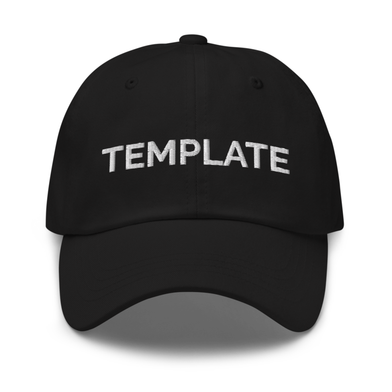 Template Hat - Black