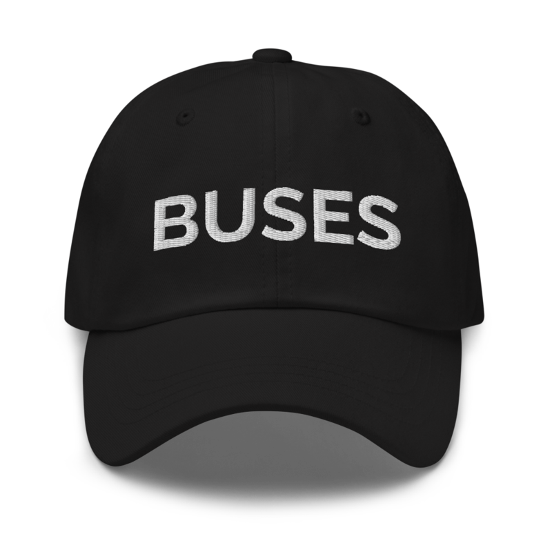 Buses Hat - Black