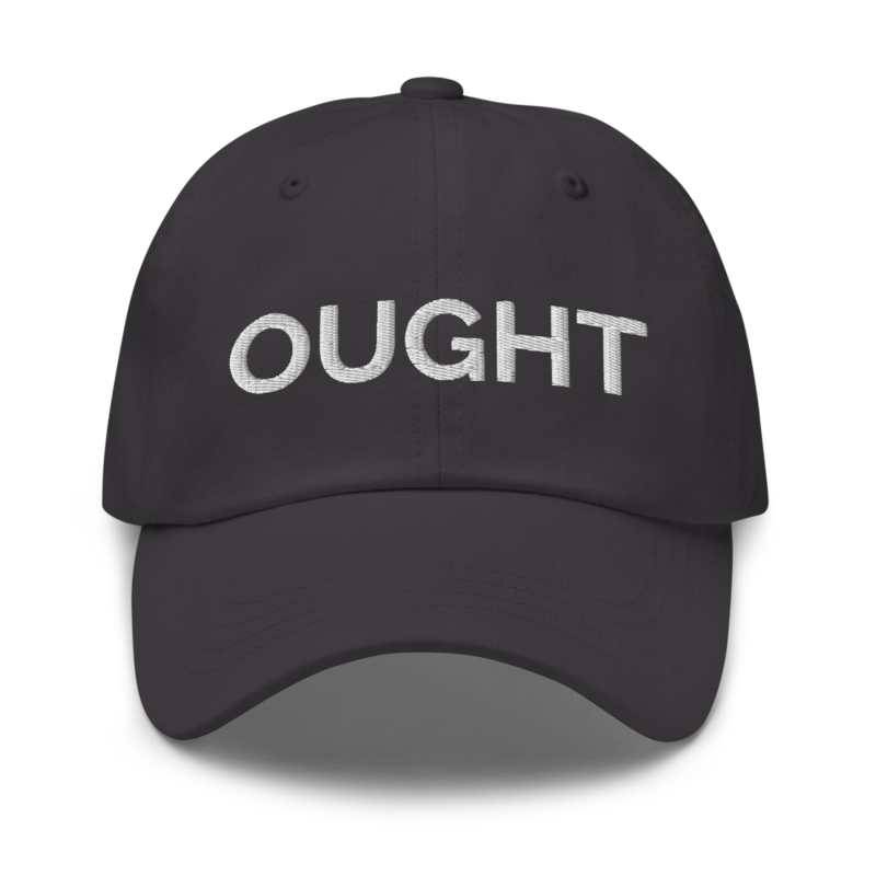 Ought Hat - Dark Grey
