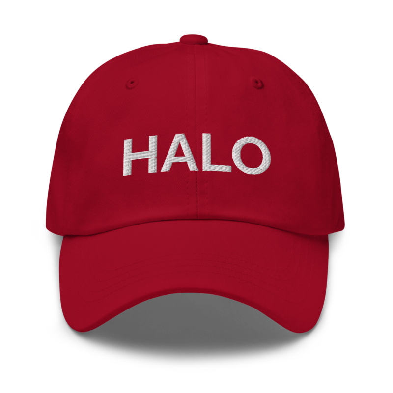 Halo Hat - Cranberry