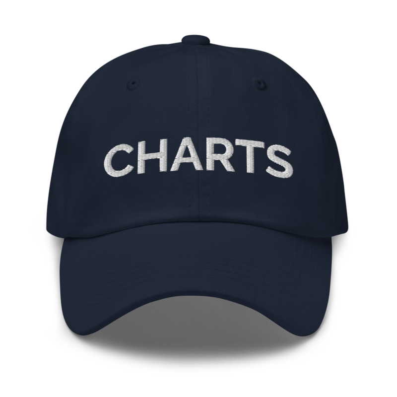 Charts Hat - Navy