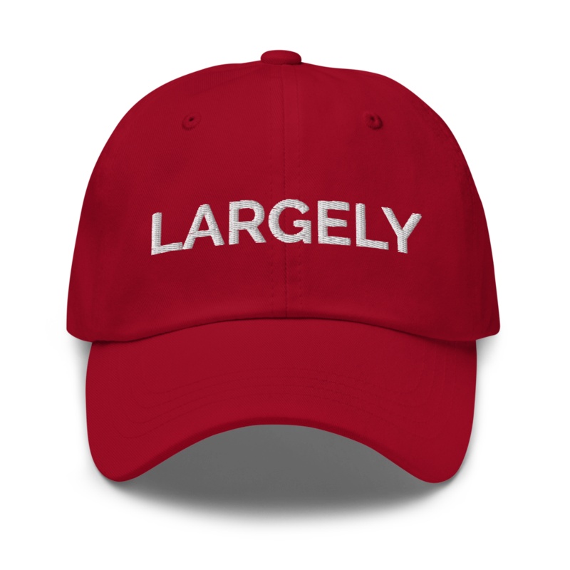 Largely Hat - Cranberry