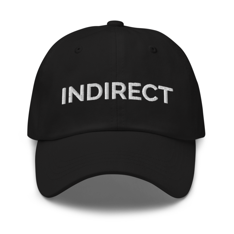 Indirect Hat - Black