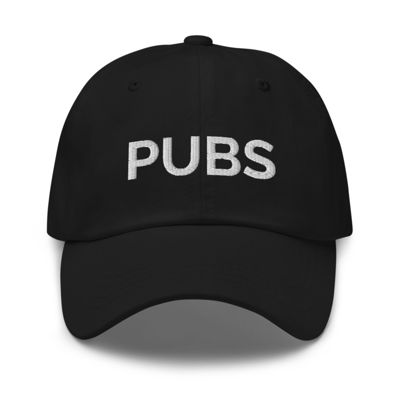 Pubs Hat - Black