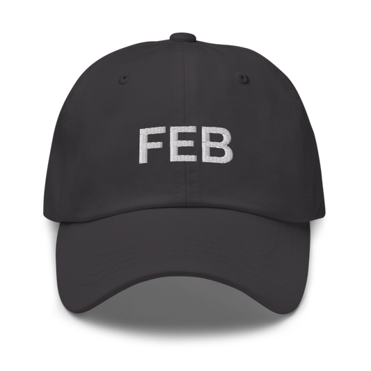 Feb Hat - Dark Grey