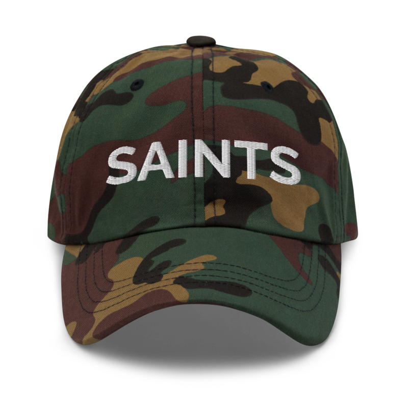 Saints Hat - Green Camo