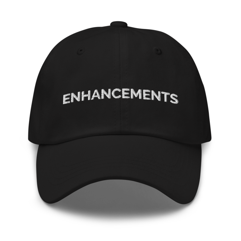 Enhancements Hat - Black