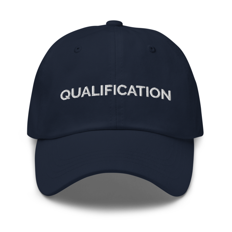 Qualification Hat - Navy