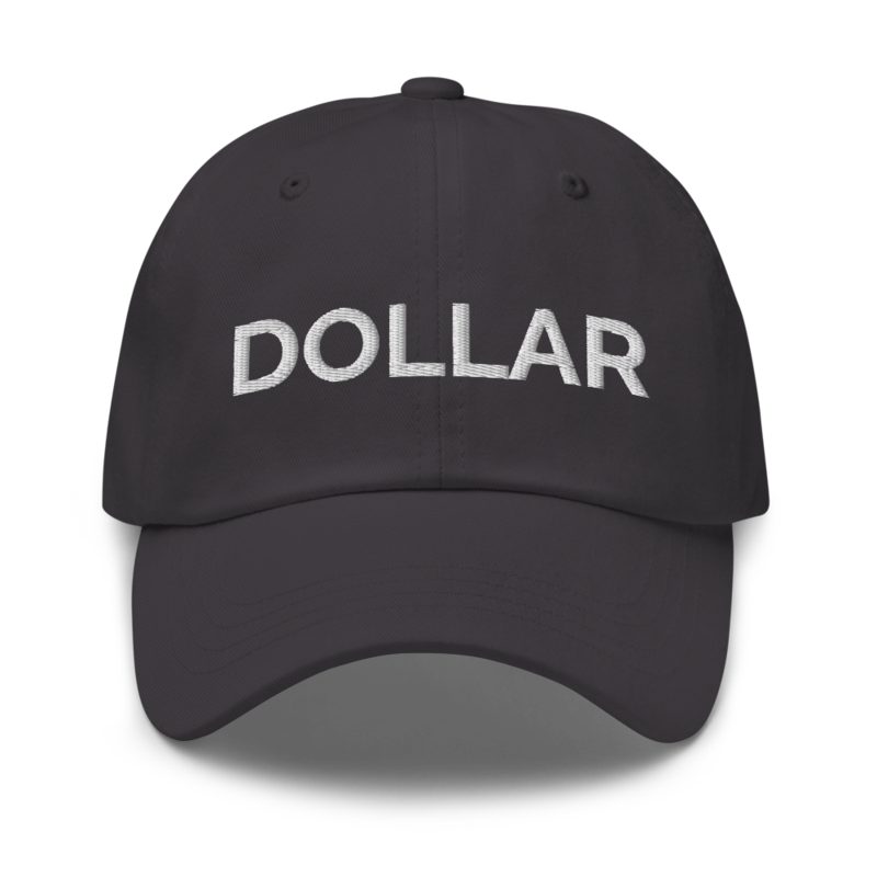 Dollar Hat - Dark Grey
