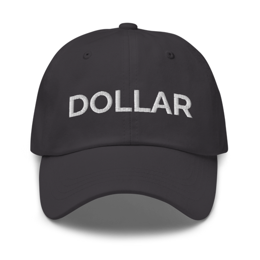 Dollar Hat - Dark Grey