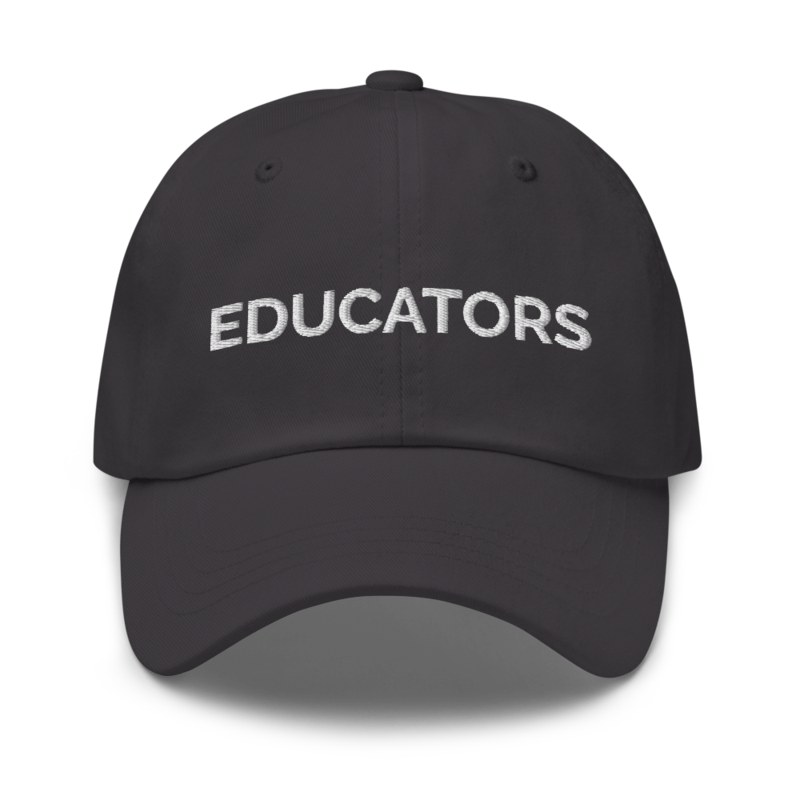 Educators Hat - Dark Grey