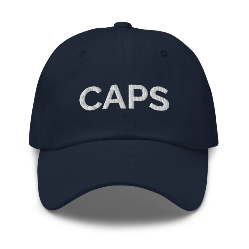 Caps Hat - Navy