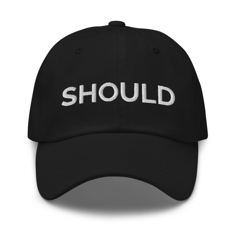 Should Hat - Black