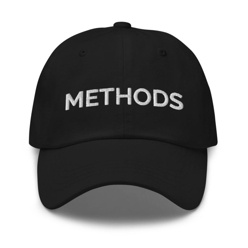 Methods Hat - Black