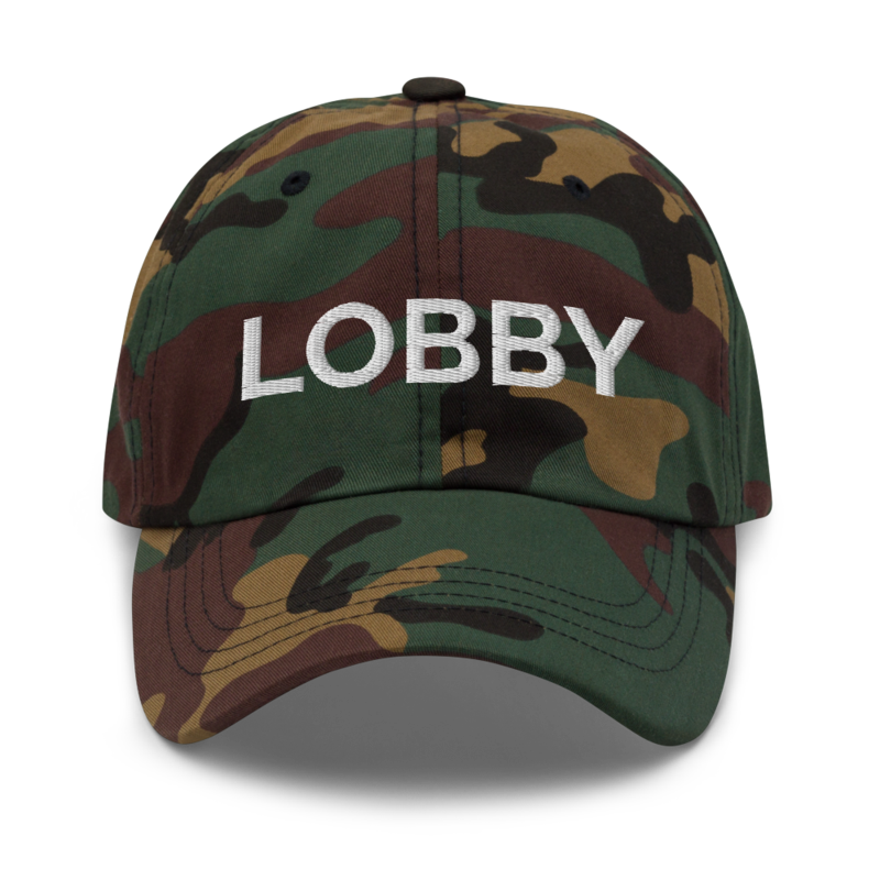 Lobby Hat - Green Camo