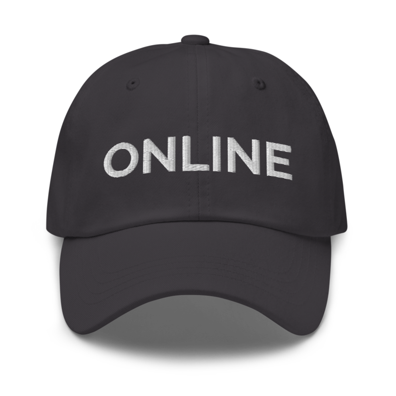 Online Hat - Dark Grey