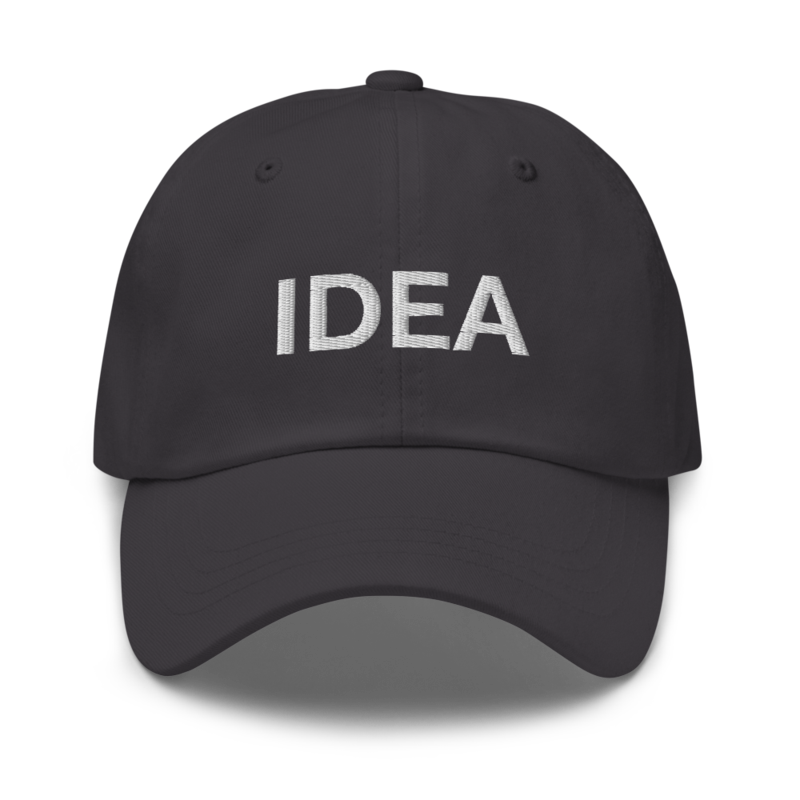 Idea Hat - Dark Grey