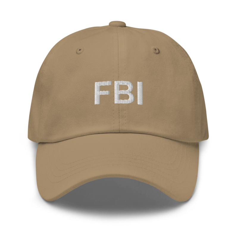 Fbi Hat - Khaki