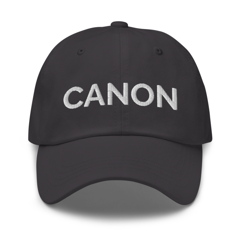 Canon Hat - Dark Grey