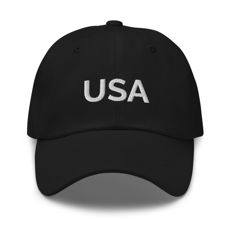 Usa Hat - Black