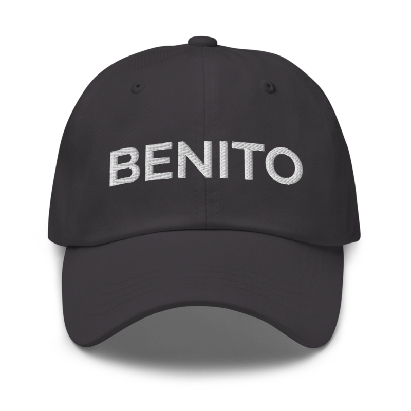 Benito Hat - Dark Grey