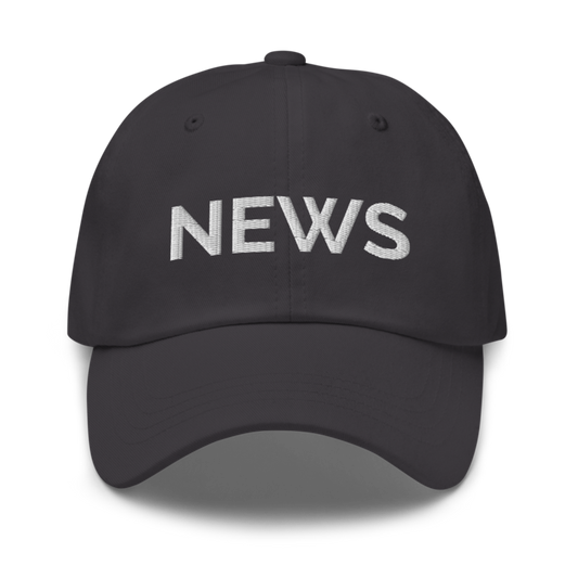 News Hat - Dark Grey