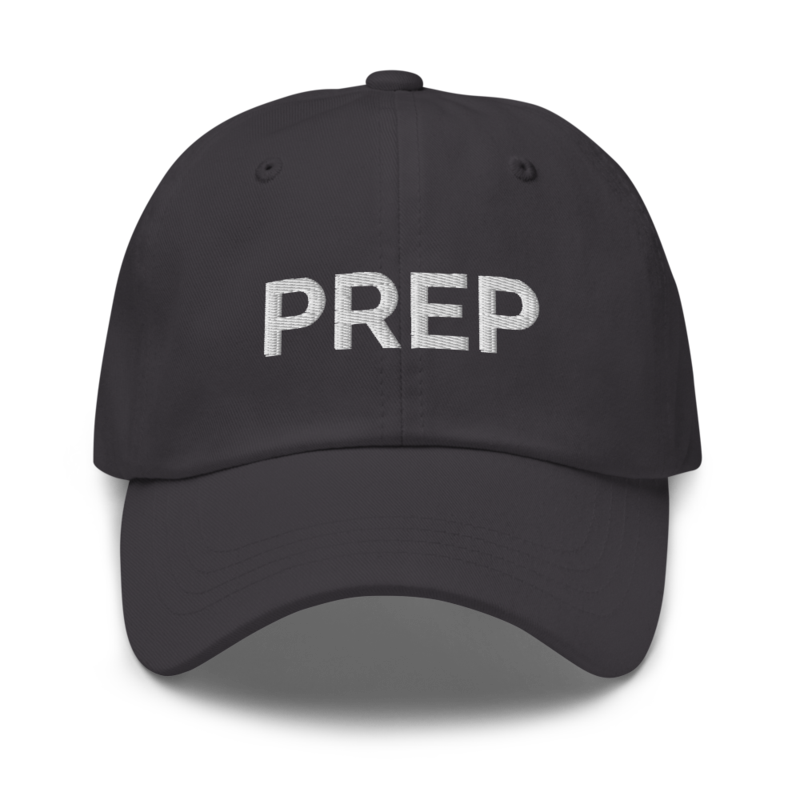 Prep Hat - Dark Grey