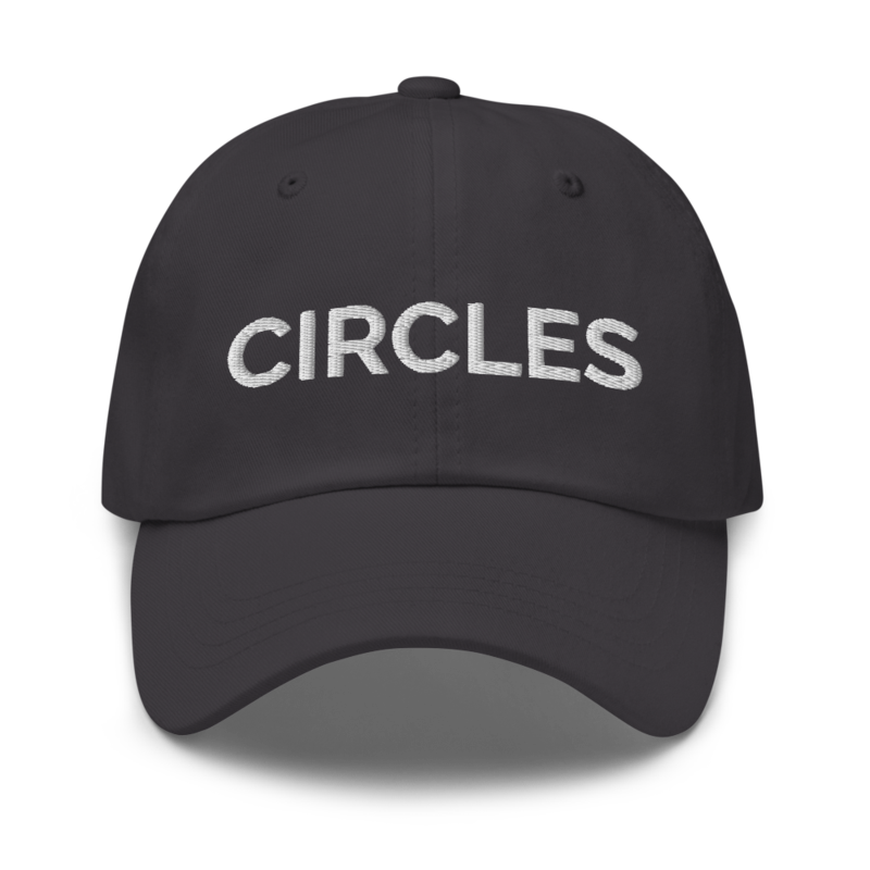 Circles Hat - Dark Grey