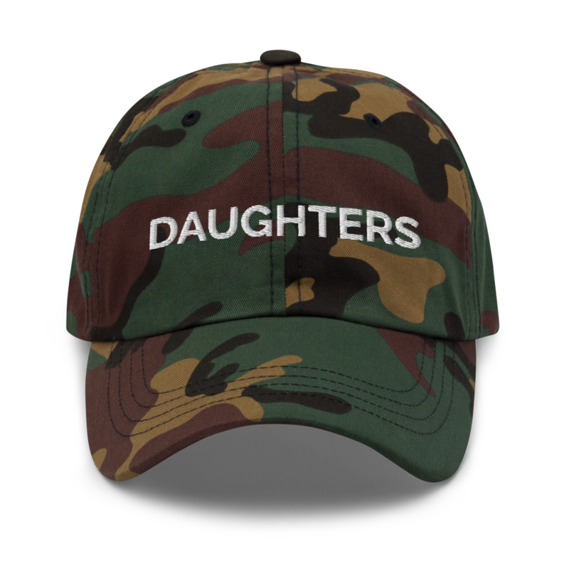 Daughters Hat - Green Camo