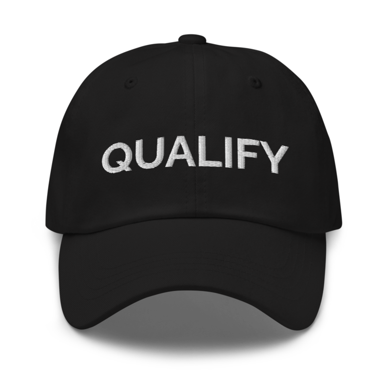 Qualify Hat - Black