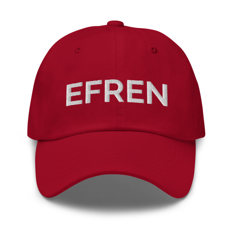 Efren Hat - Cranberry