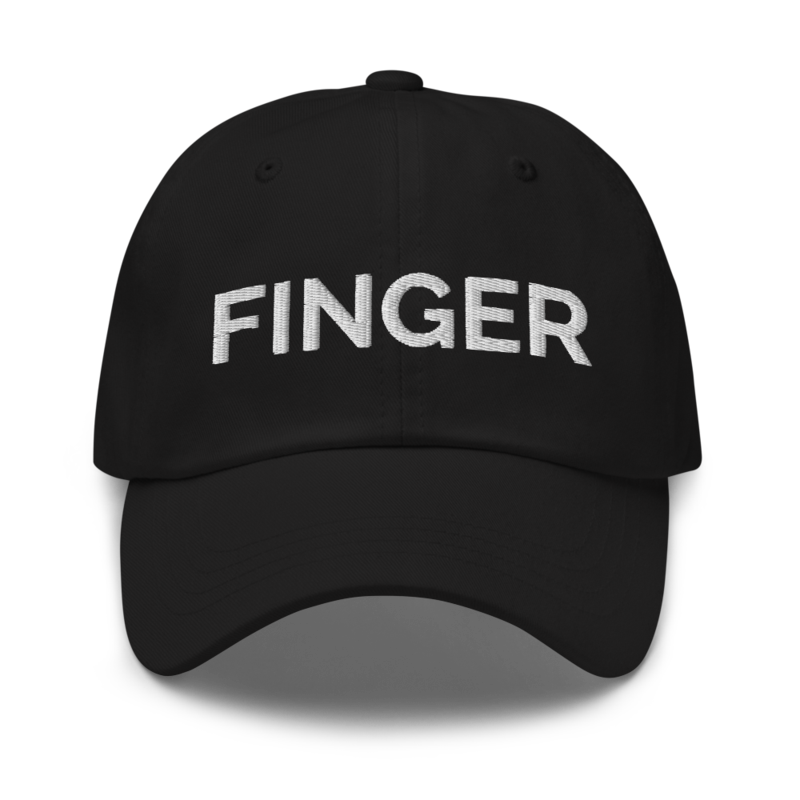 Finger Hat - Black
