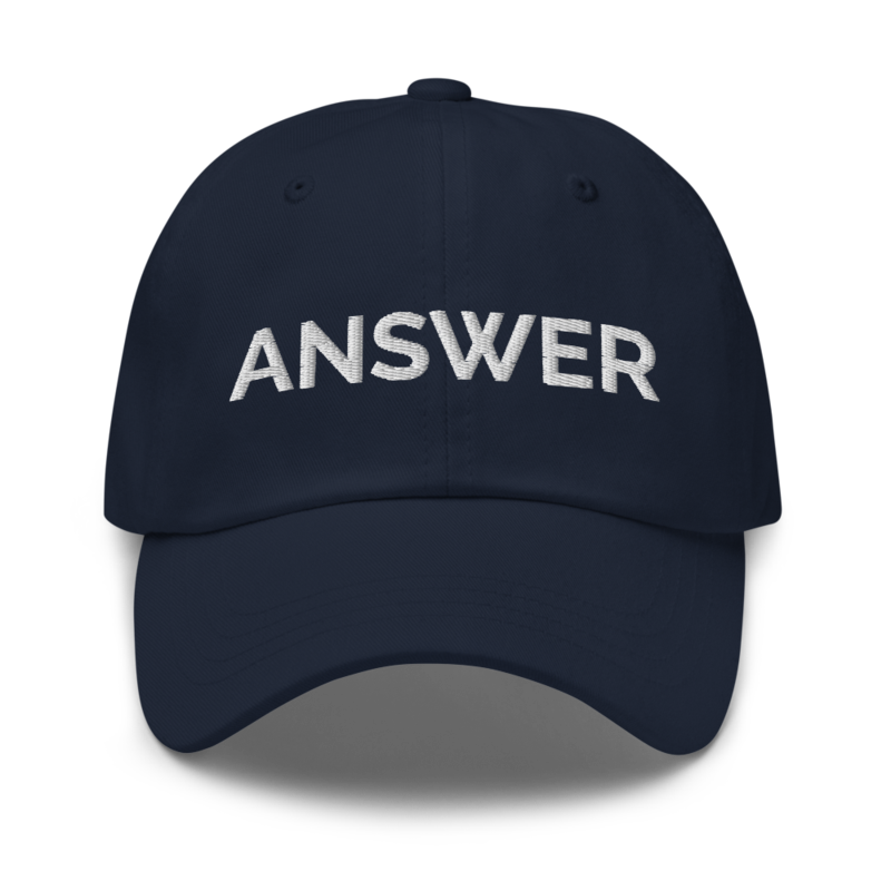 Answer Hat - Navy