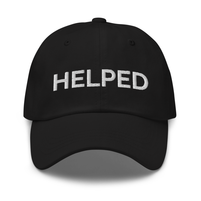 Helped Hat - Black