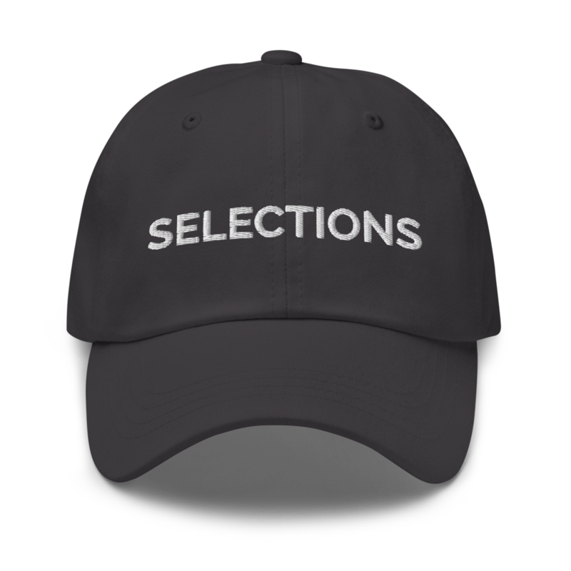 Selections Hat - Dark Grey