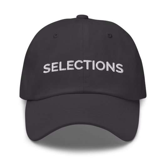Selections Hat - Dark Grey