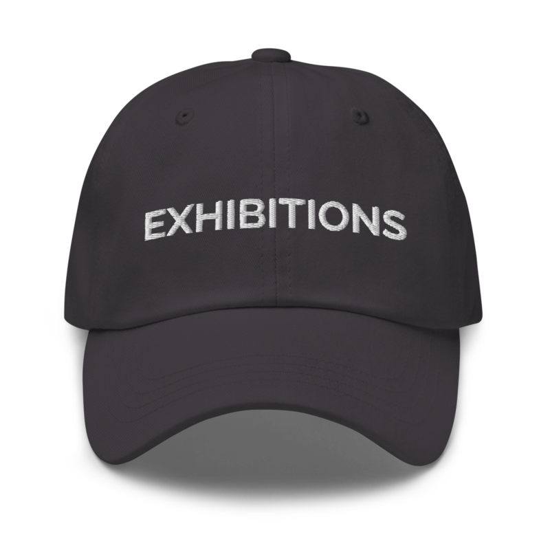 Exhibitions Hat - Dark Grey