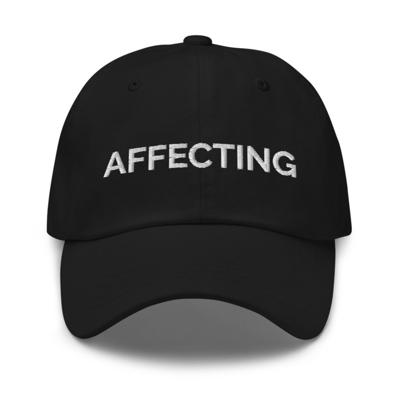 Affecting Hat - Black