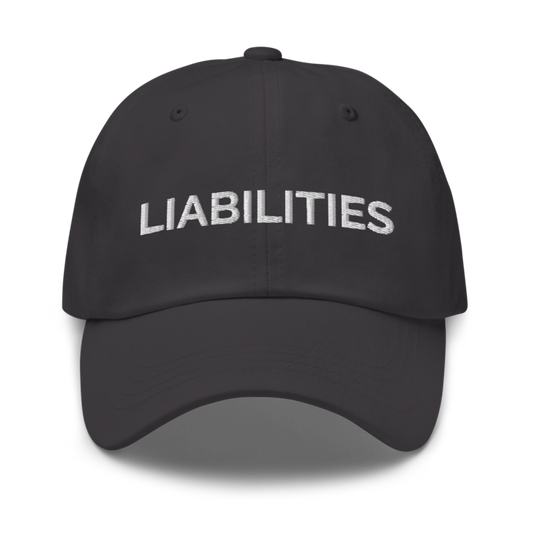 Liabilities Hat - Dark Grey