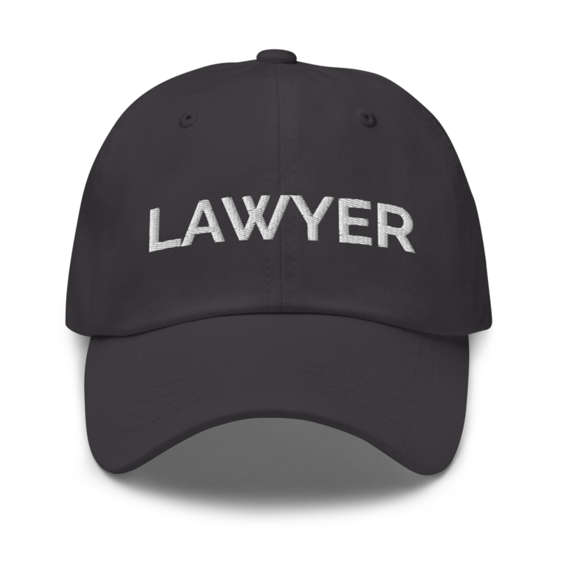 Lawyer Hat - Dark Grey