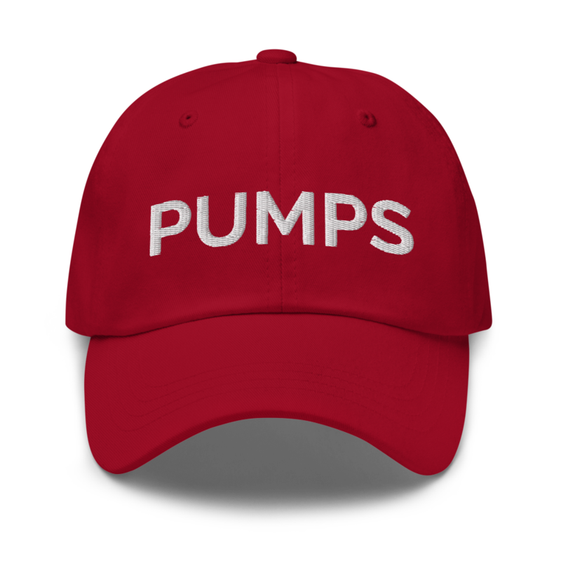 Pumps Hat - Cranberry