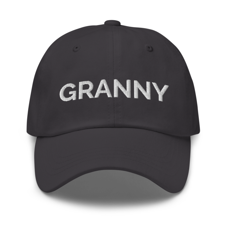 Granny Hat - Dark Grey