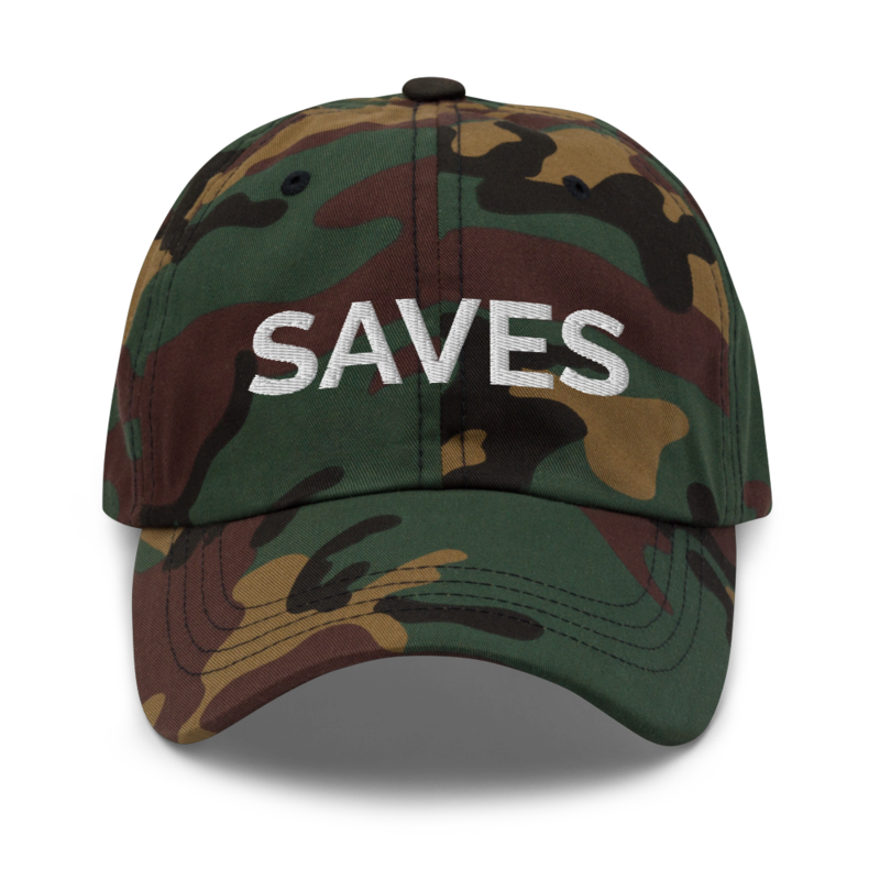 Saves Hat - Green Camo