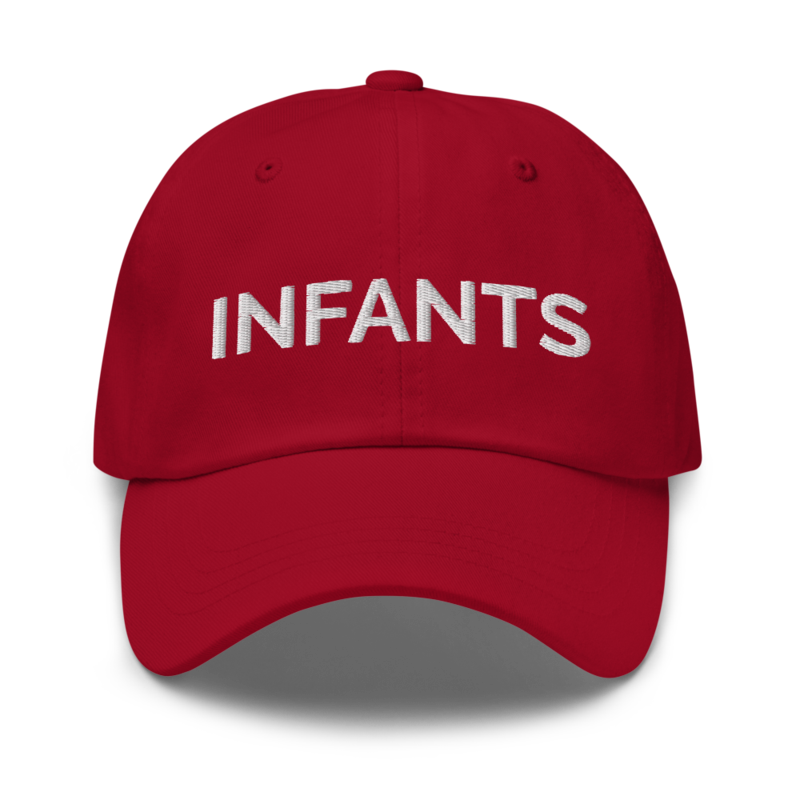Infants Hat - Cranberry