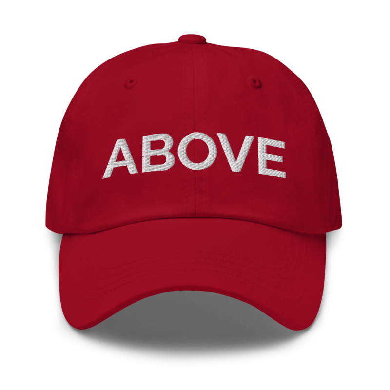 Above Hat - Cranberry