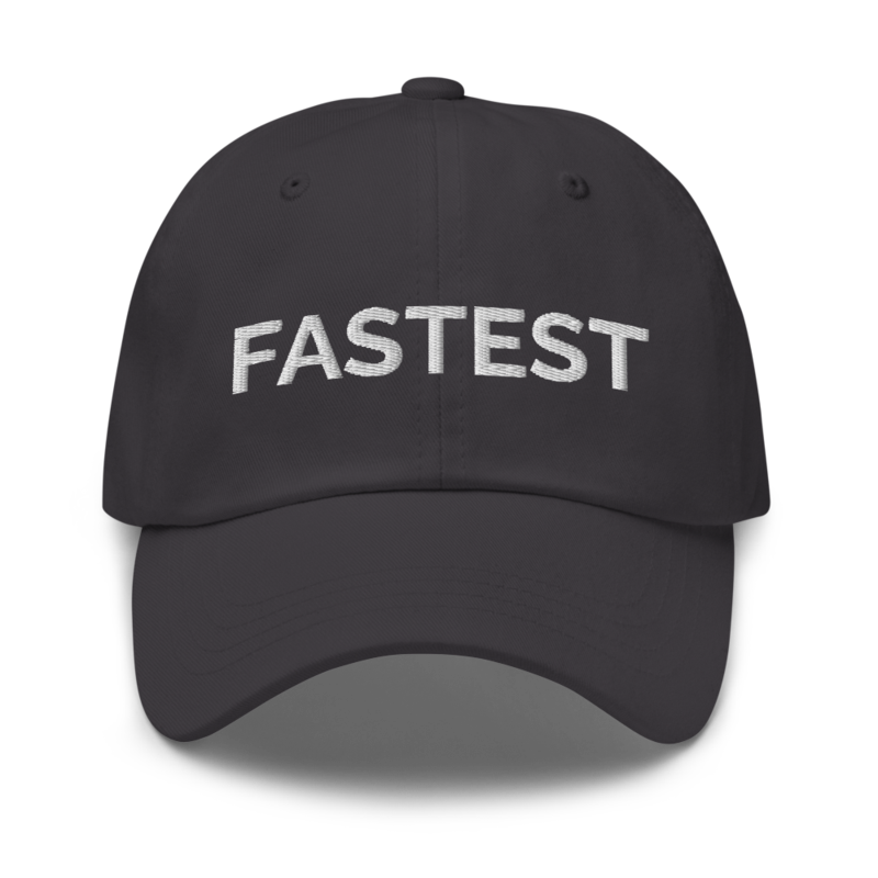 Fastest Hat - Dark Grey