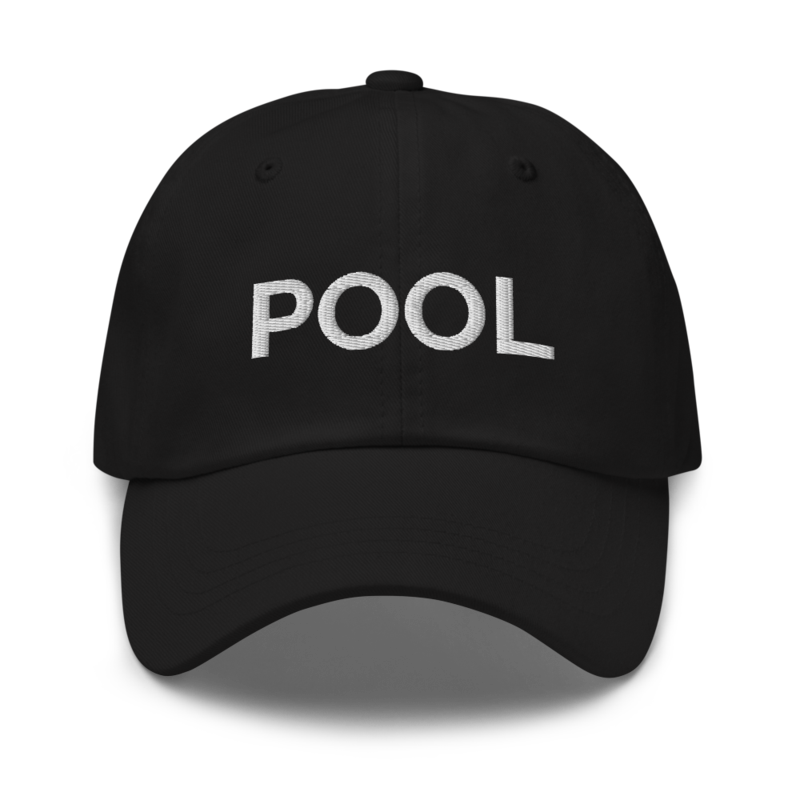 Pool Hat - Black