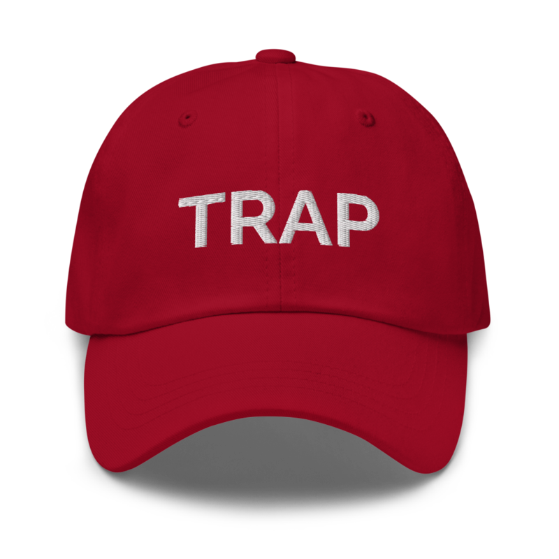 Trap Hat - Cranberry