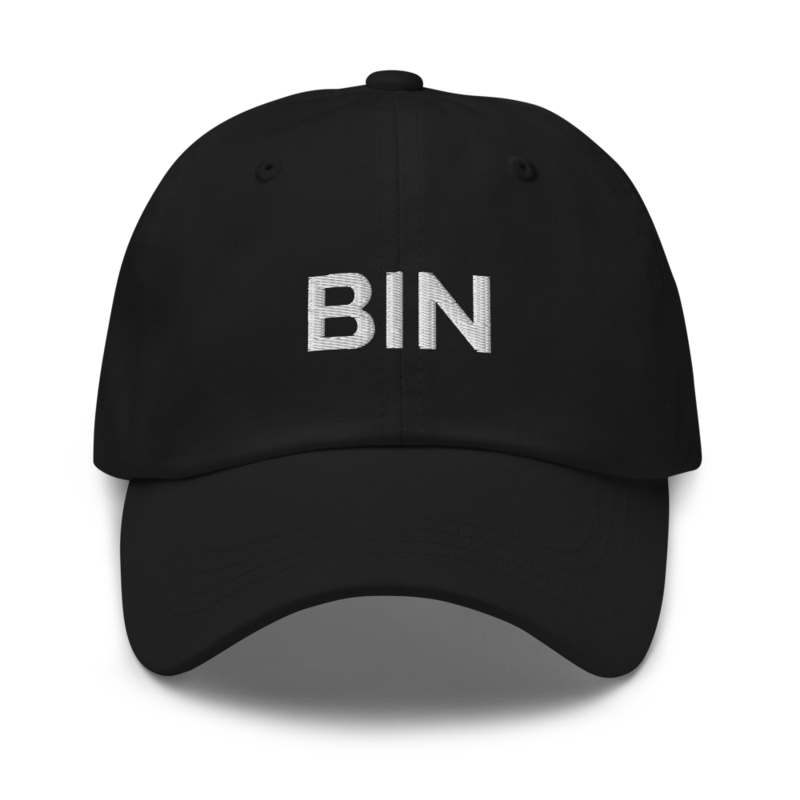 Bin Hat - Black